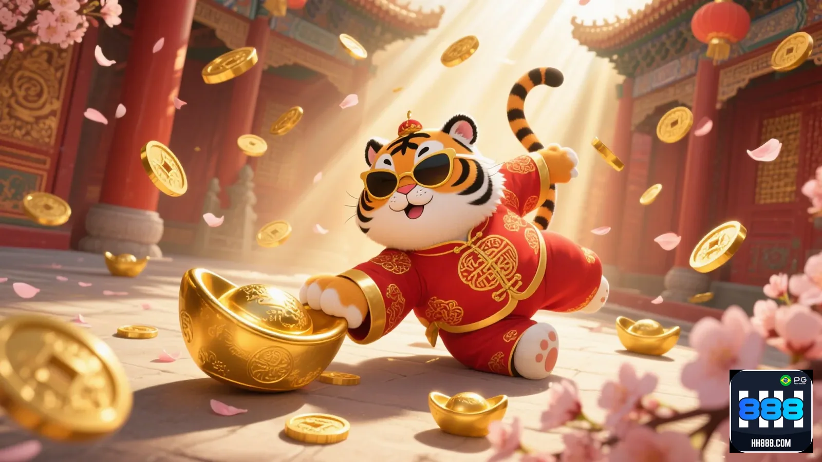 Usuário jogando no app - hh888